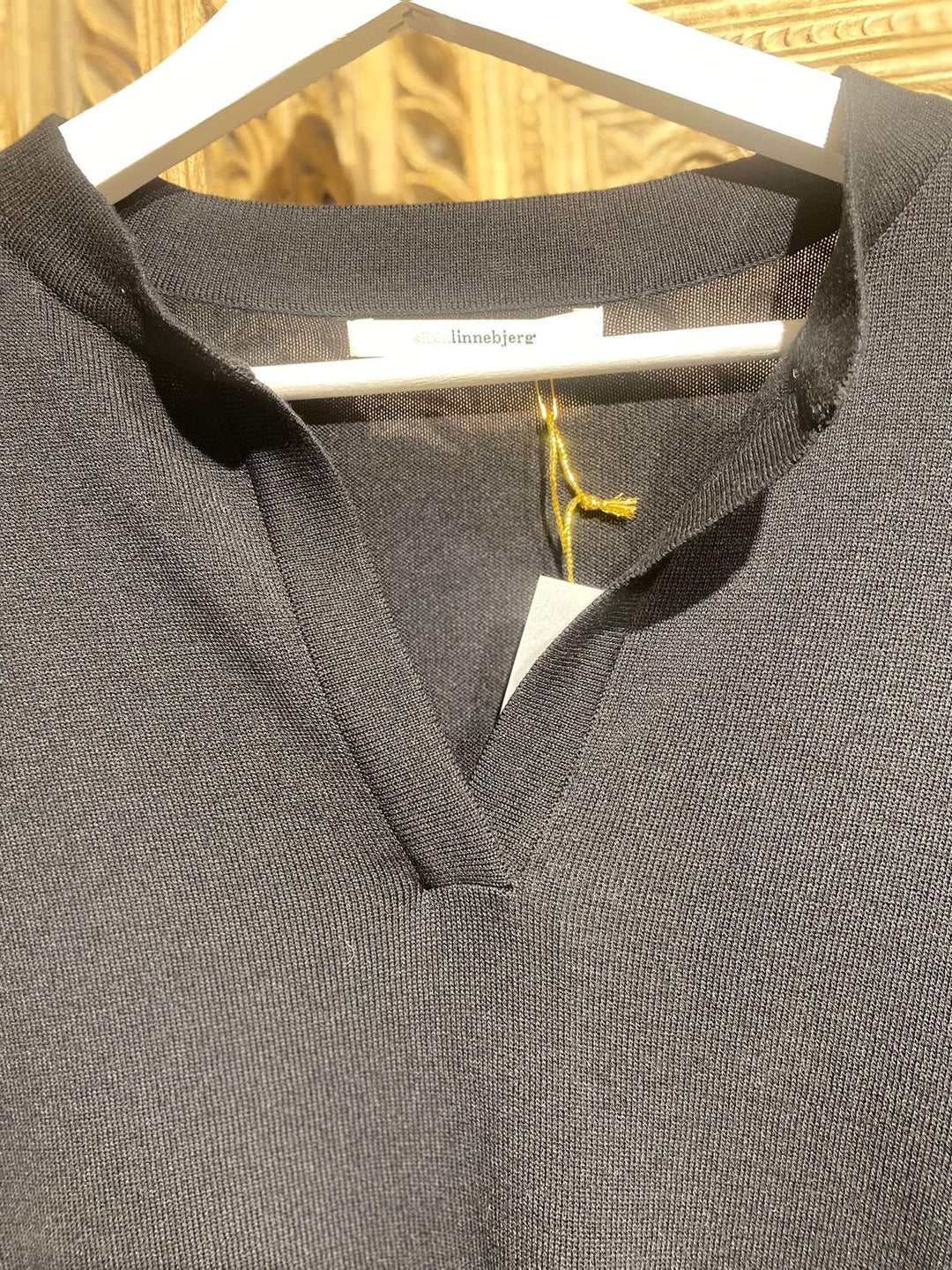 Palmer kortermet genser black