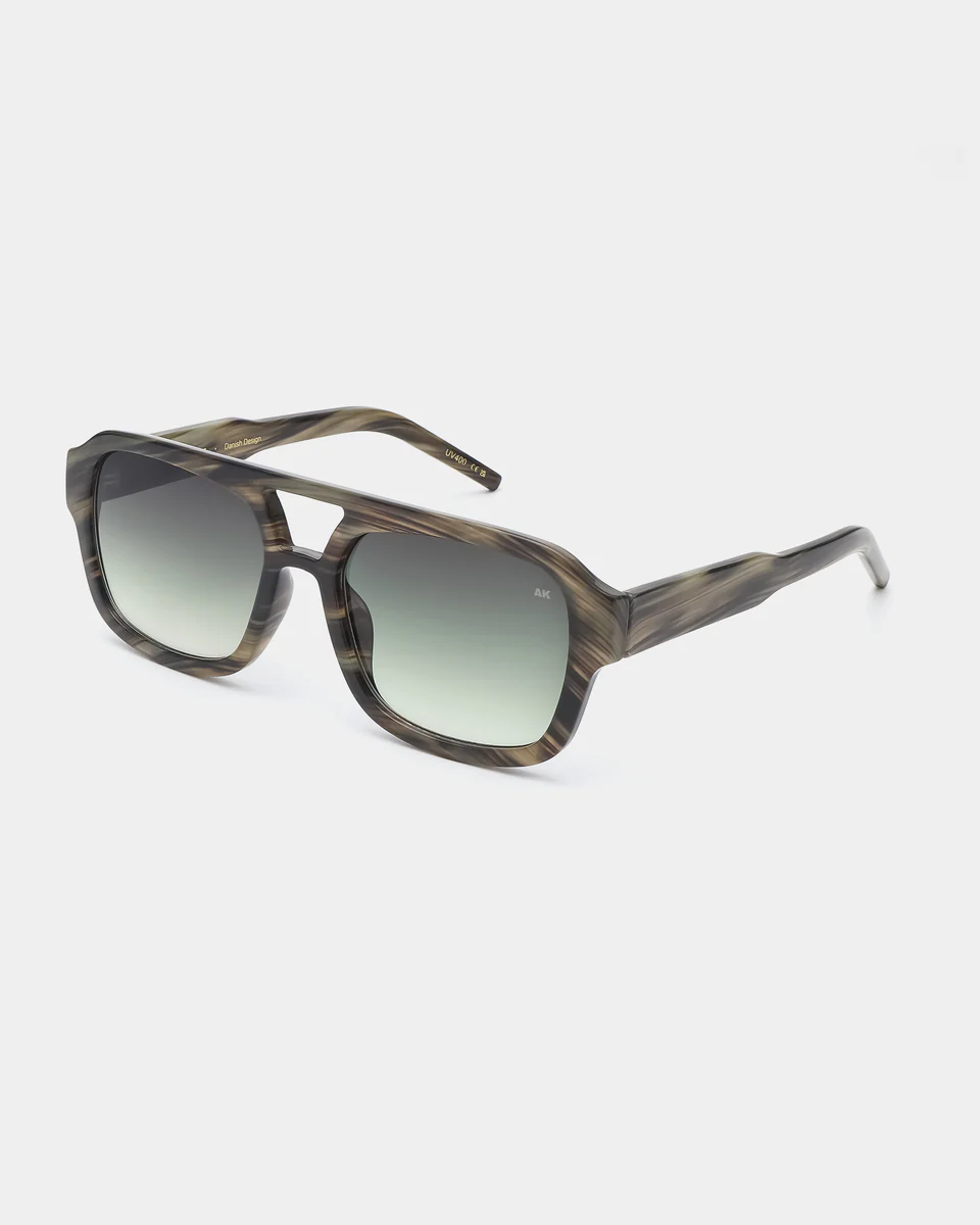 Solbrille Kaya striped horn
