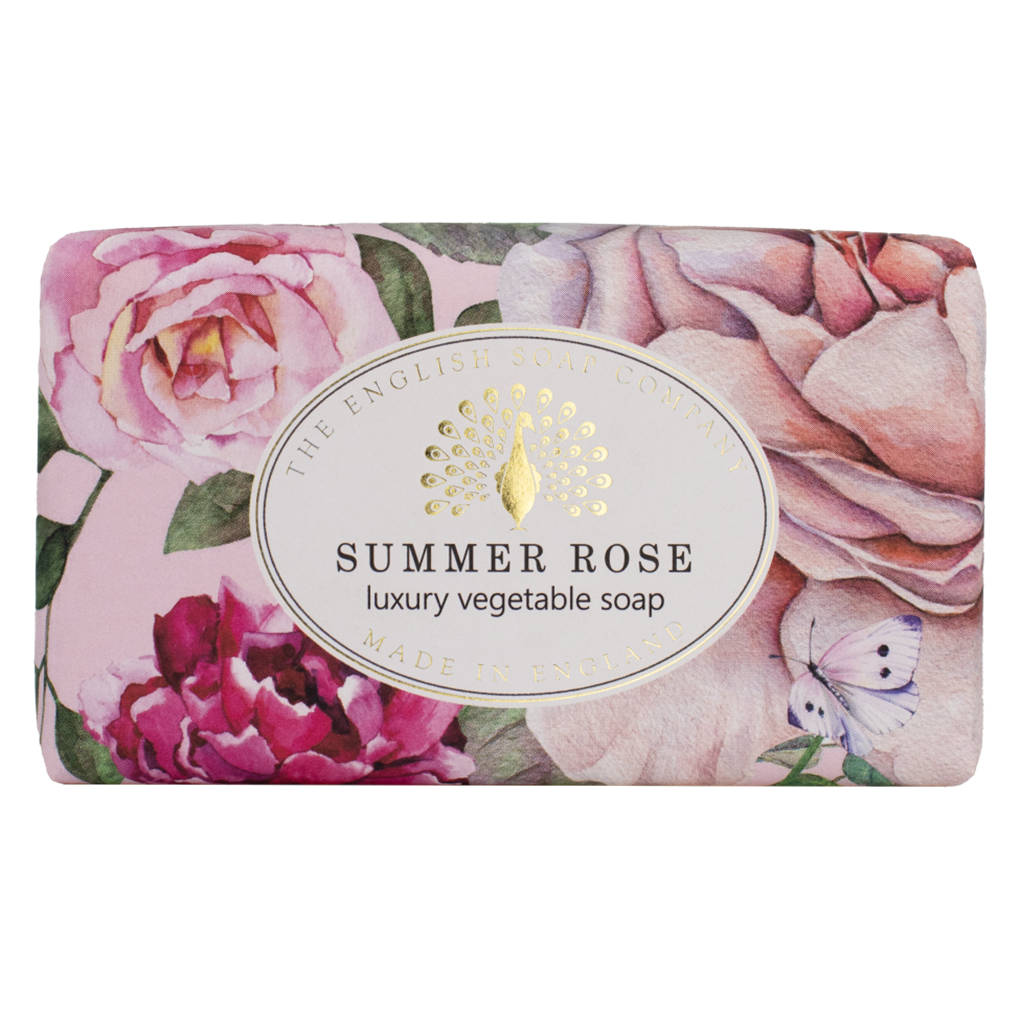 Vintage såpestykke 190g Summer rose