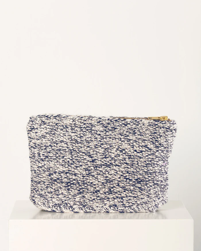 Stine clutch ecru/navy