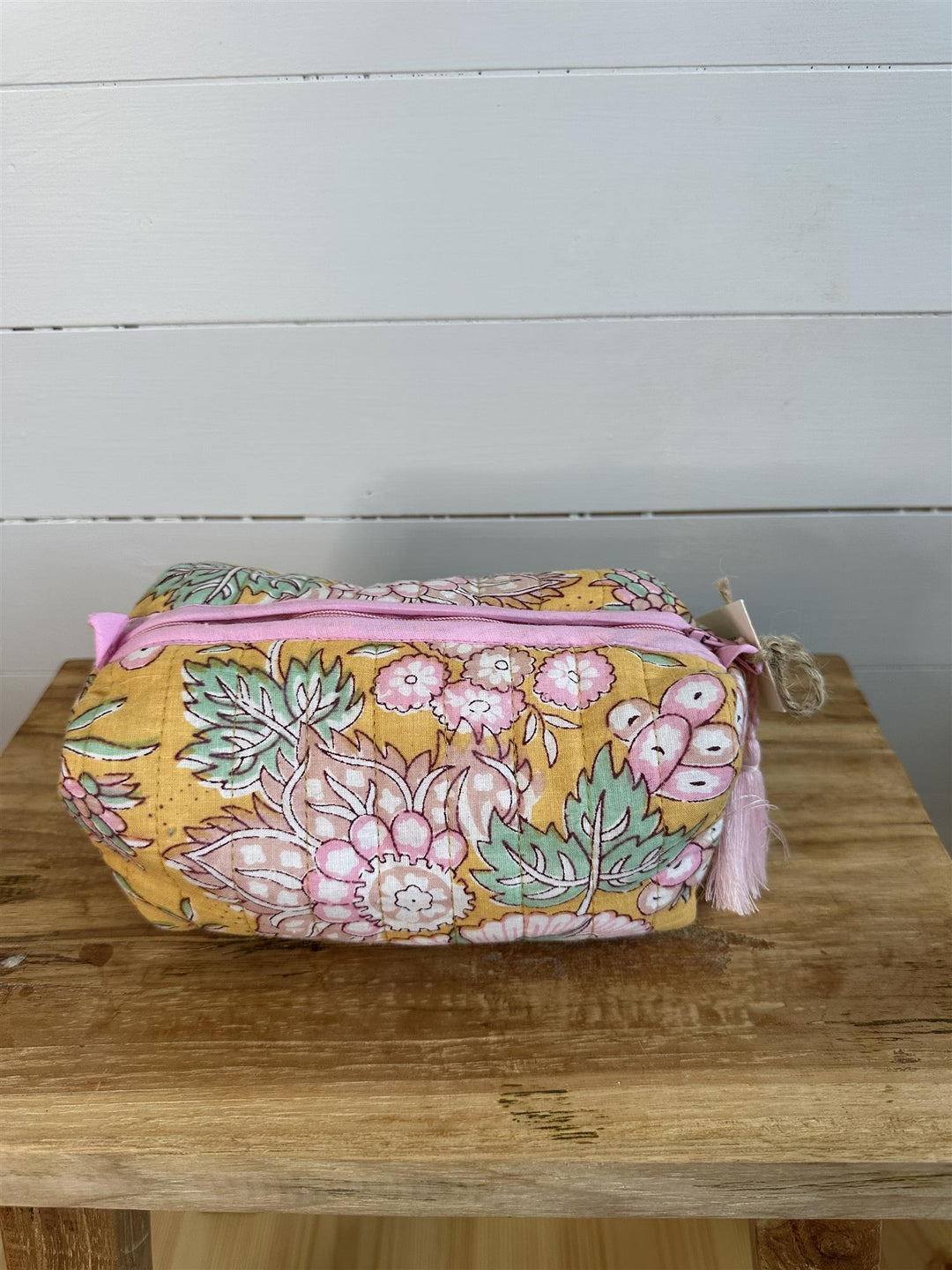 Sminkepung blokktrykket Adeline