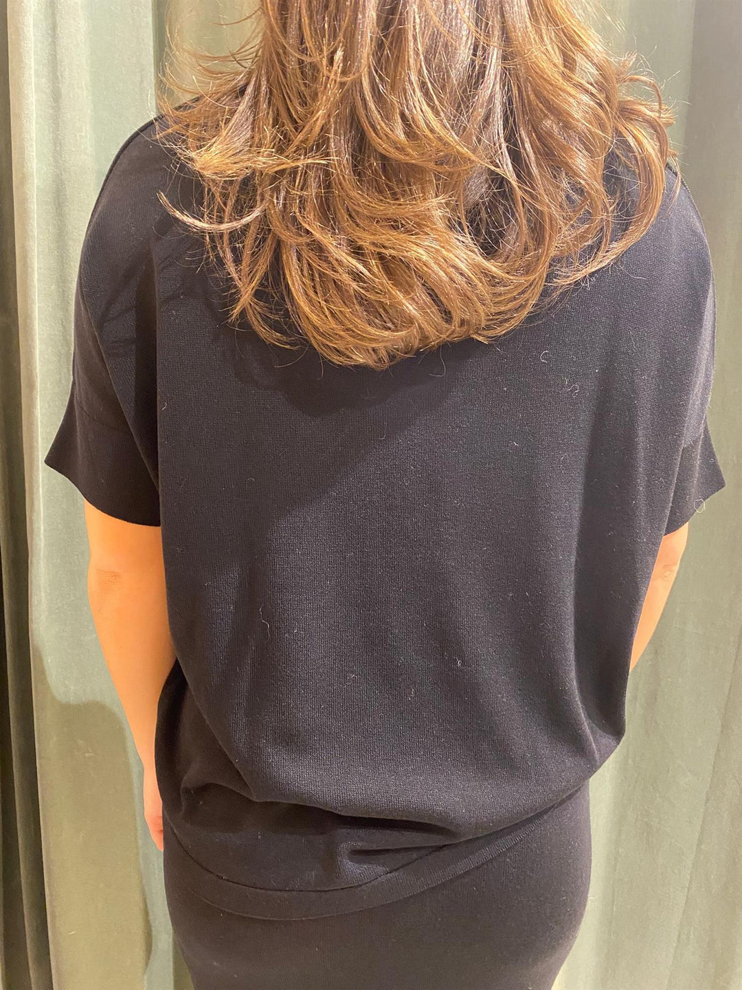 Palmer kortermet genser black