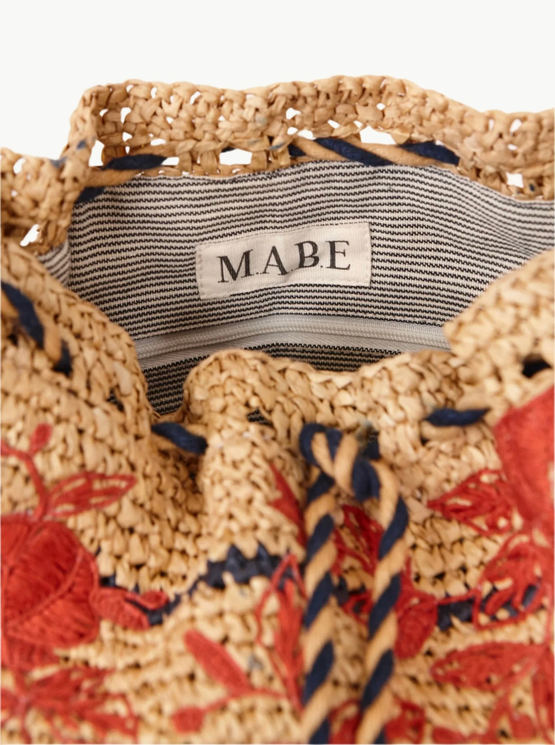 Dora raffia veske red