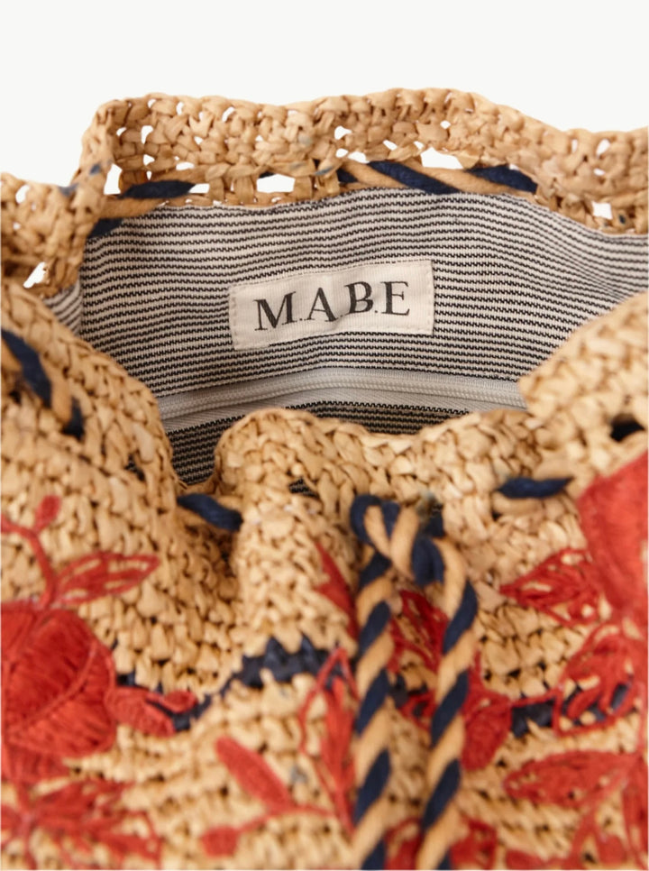 Dora raffia veske red