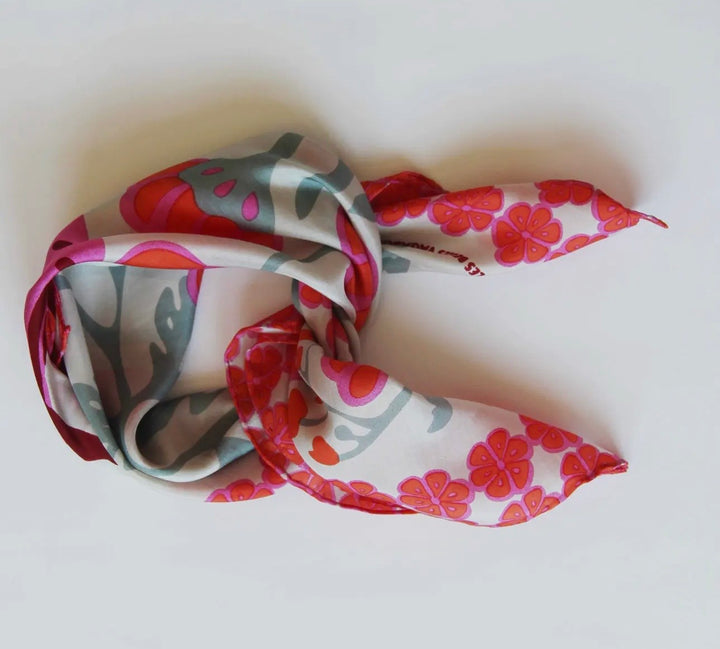 Skjerf mini Alice orange