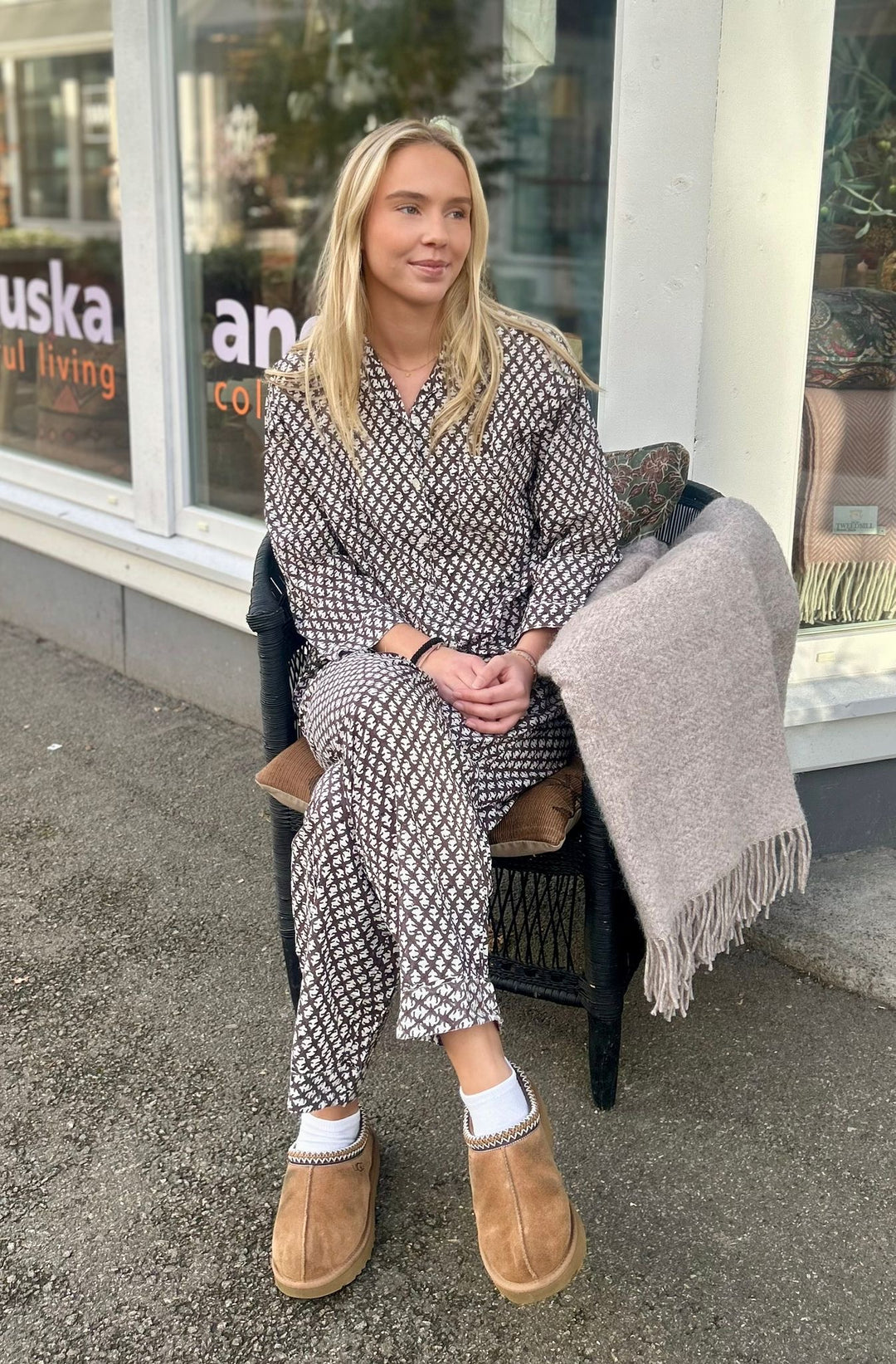 Pysjamas Santo Stefano chocolate