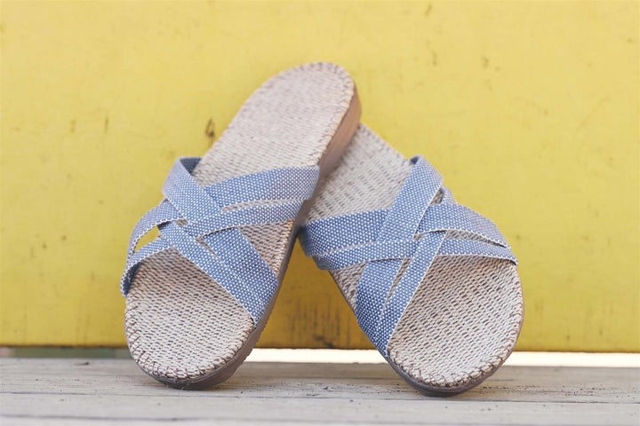 Sandaler Women #1 blue dots