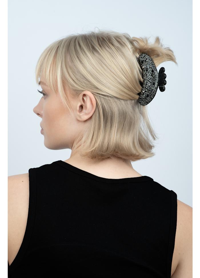 Helle starry hårklype  black