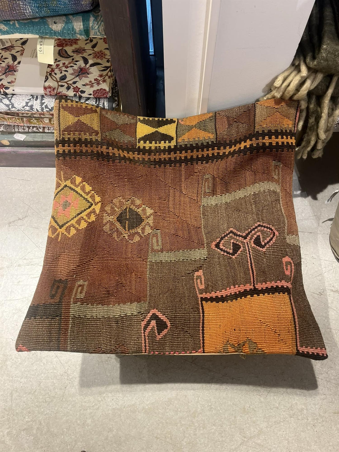 Putetrekk Kelim 60 x 60 cm #36