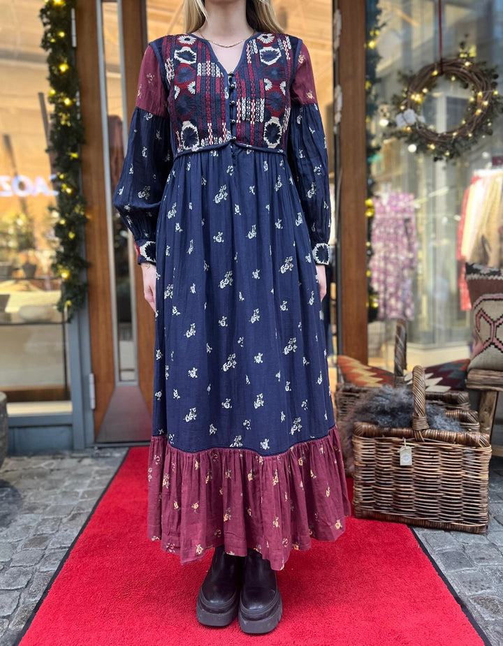 Ginevra kjole marino