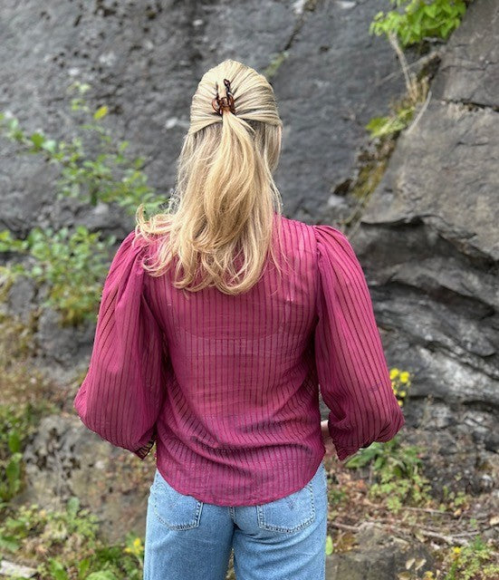 Mariette bluse atral burgundy