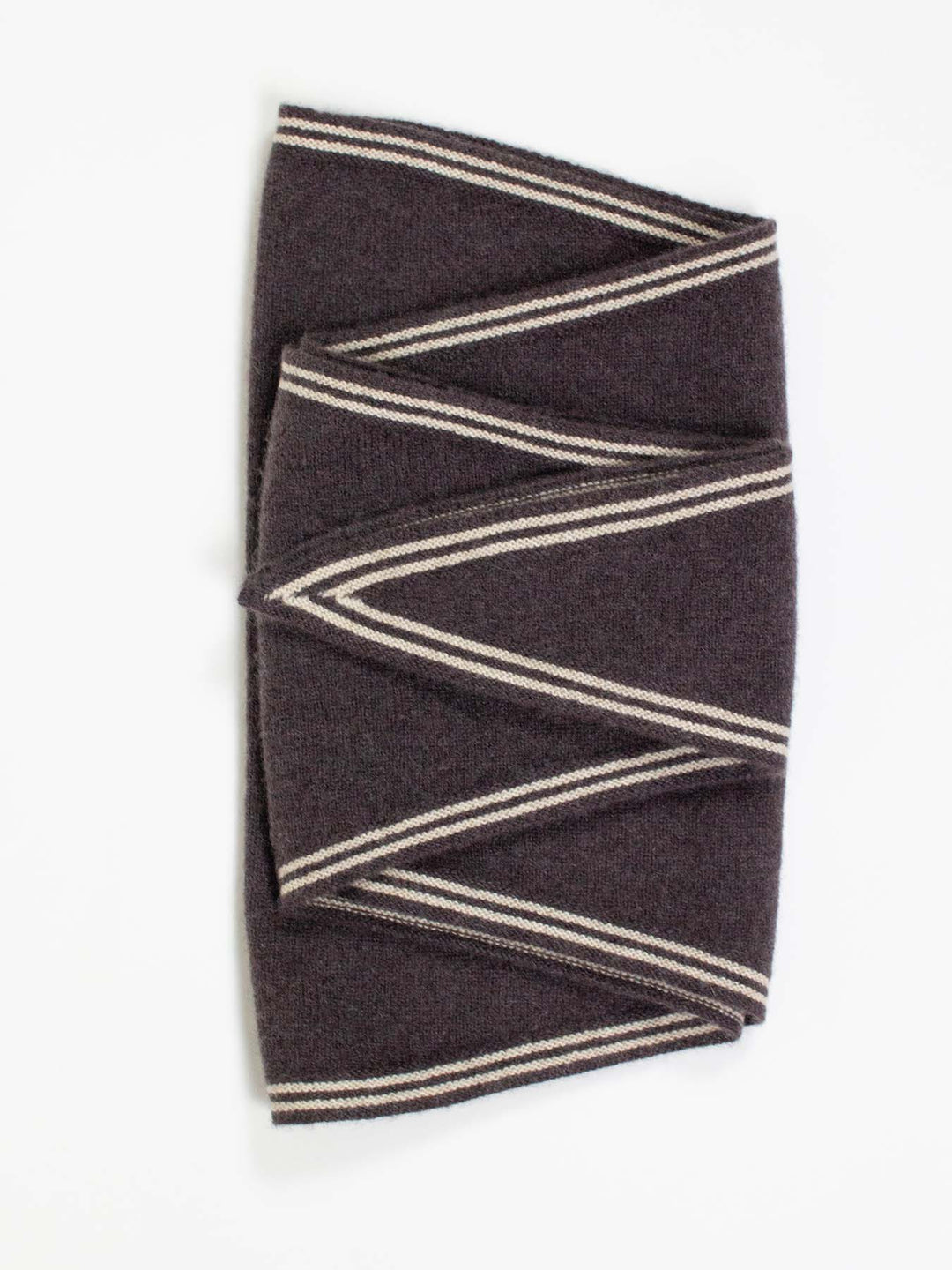 Skjerf 100% cashmere cacao