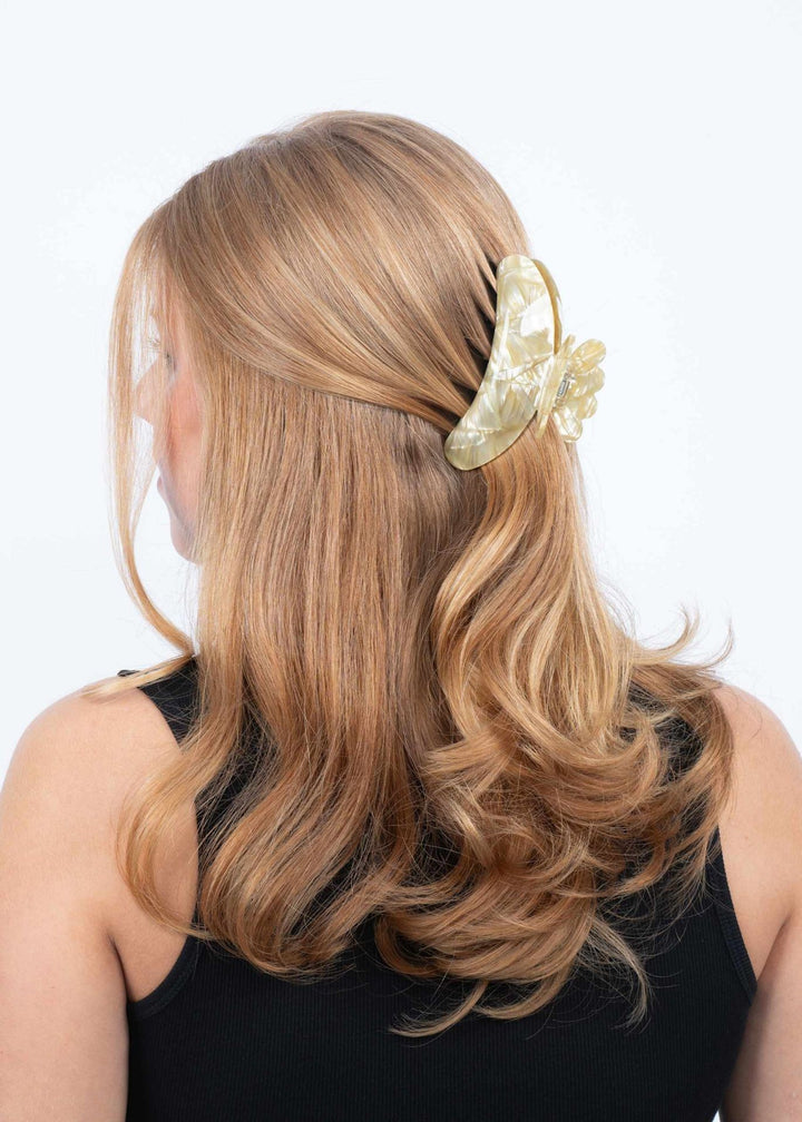 Helle hårklype Pistachio Big