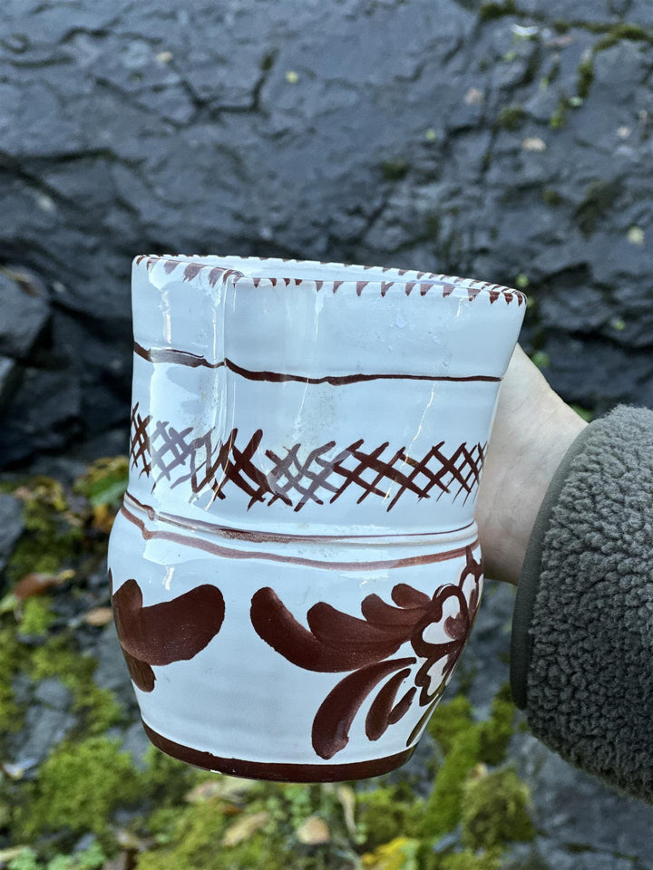 Vintage mugge H: 14 cm