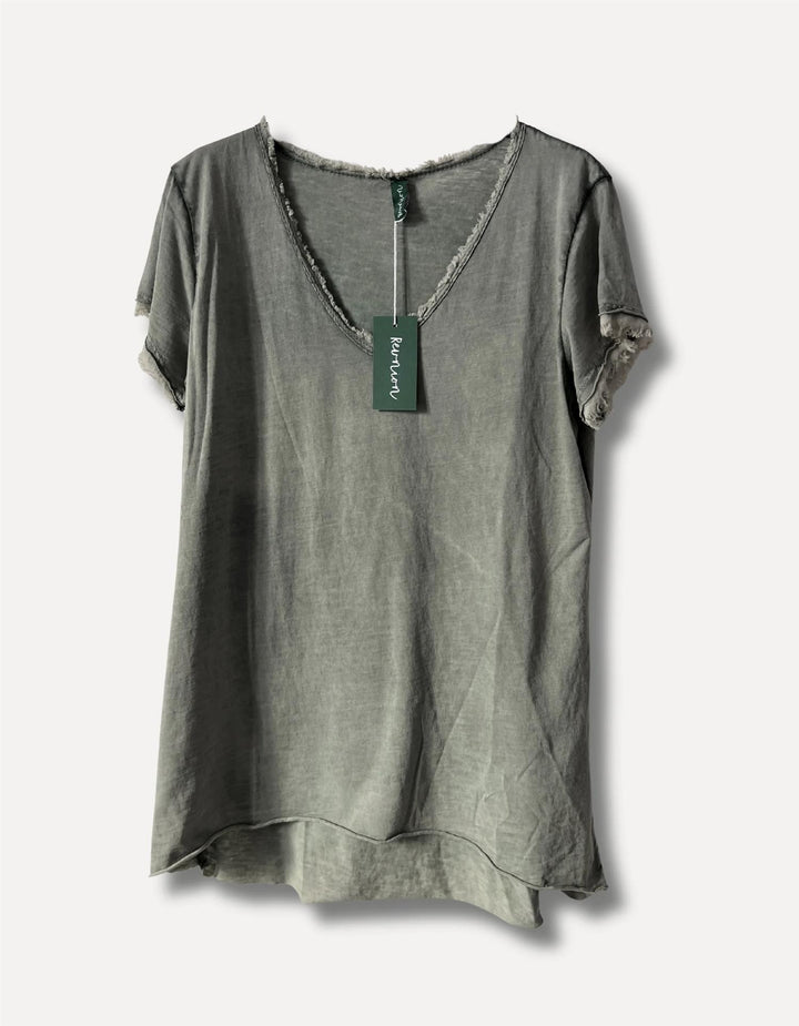 V-classic t-shirt army