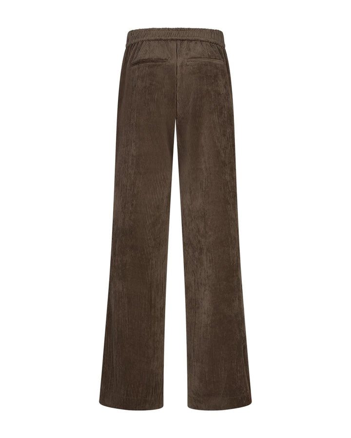 Claudette soft cord bukse mud