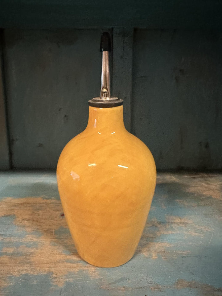 Veluto oljeflaske med helletut H 19 cm yellow
