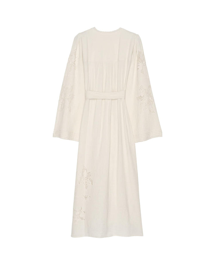 Winfrey omslagskjole offwhite