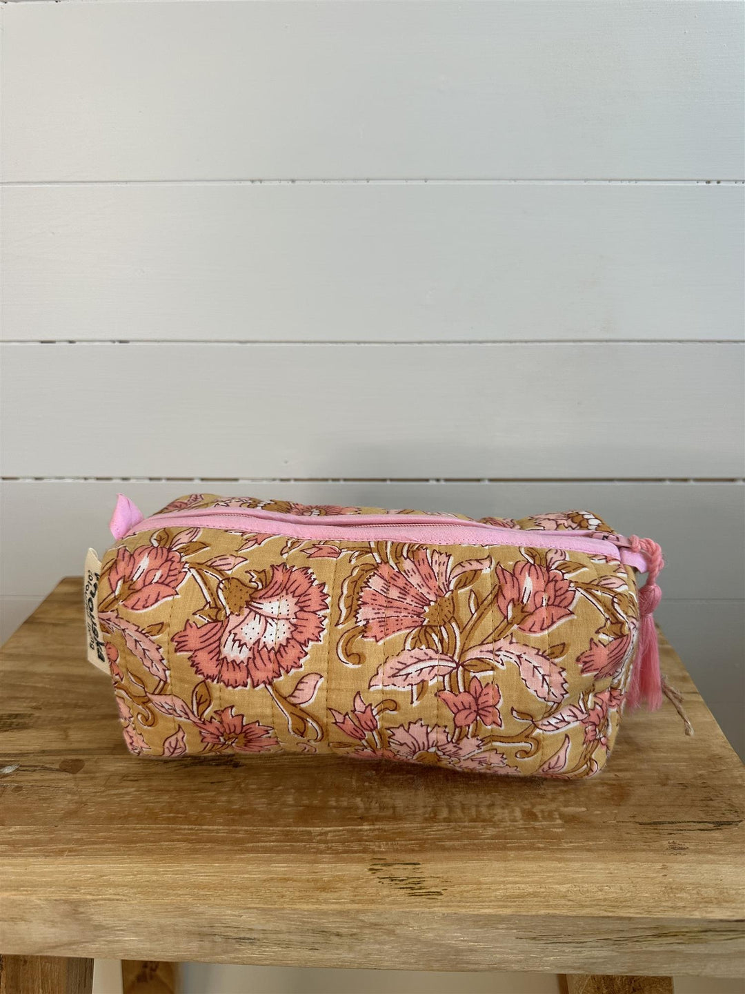 Sminkepung blokktrykket Delphine