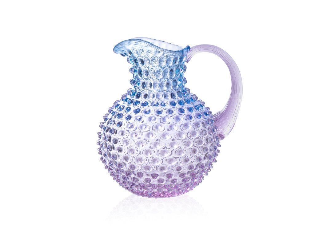 Hobnail jug galaxy lilac 2 liter