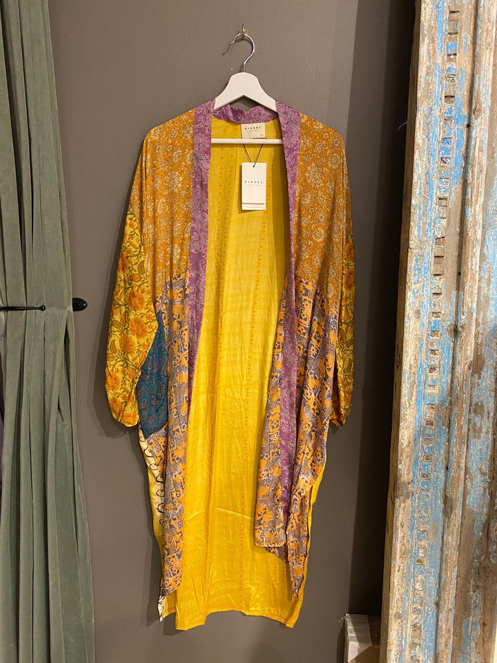 Pocket long mix kimono #351