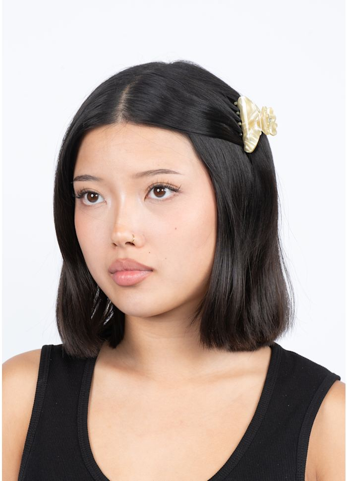 Helle hårklype pistachio mini