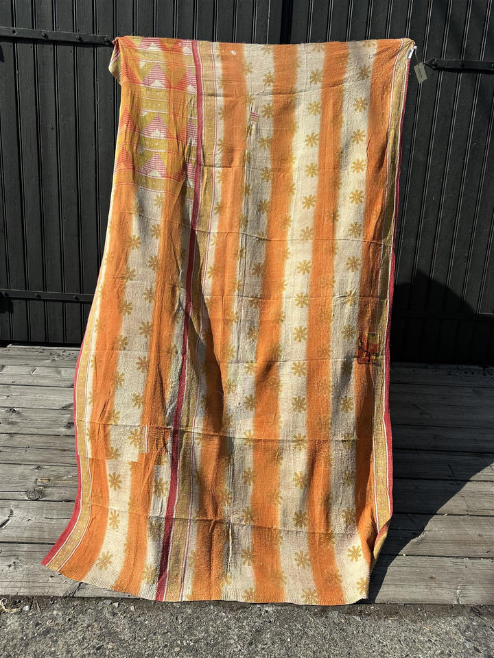 Teppe vintage kantha #113