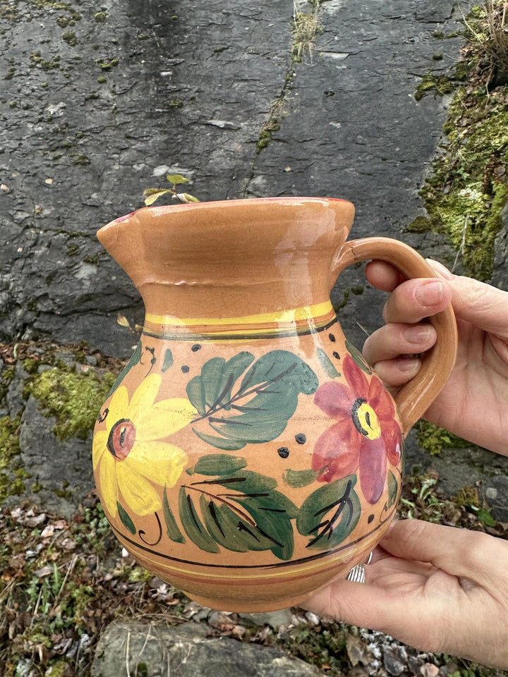 Vintage mugge H: 18,5 cm