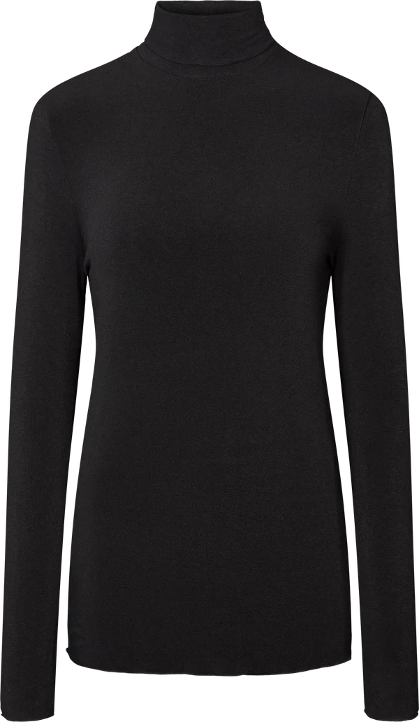 Anna wool turtleneck black