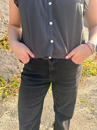 Colette black denim