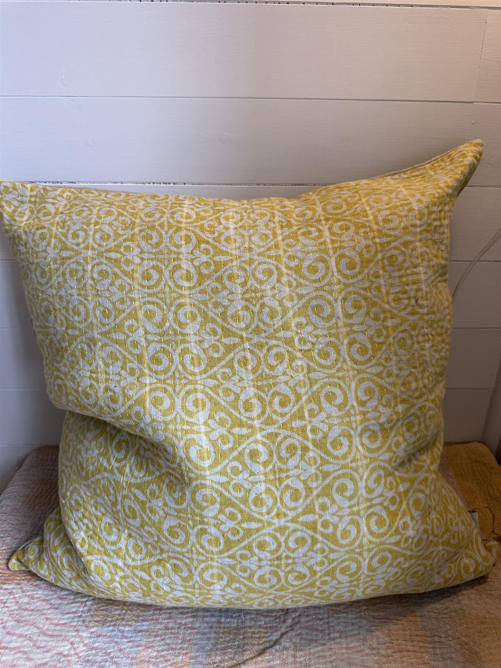 Putetrekk vintage kantha 50x50 cm Nr 114