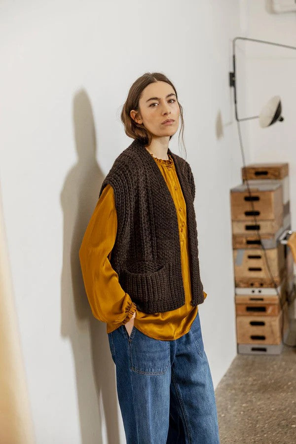 Susie strikket vest