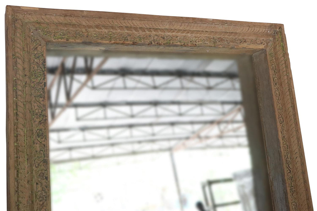 Speil vintage treramme H208 cm