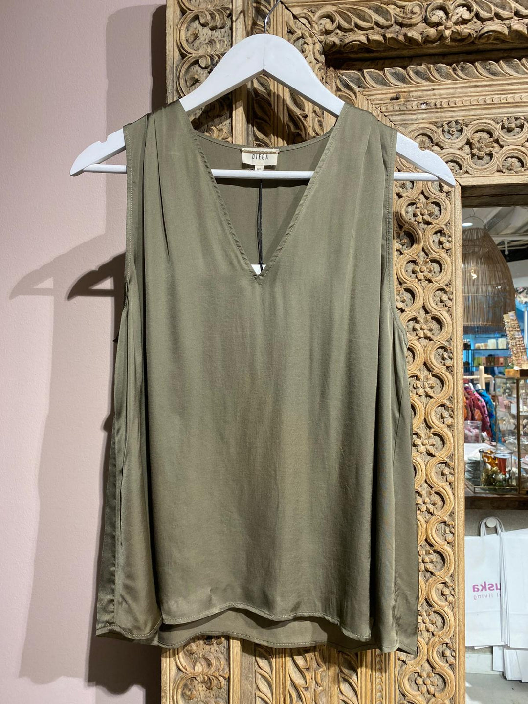 Taoda top olive