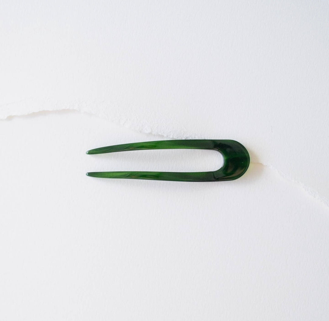 Eco u-shape hair pin forest