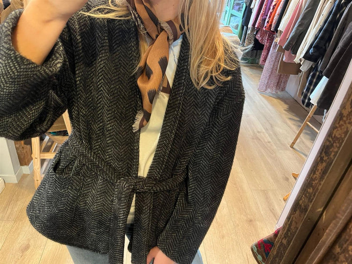 Erika jakke grey