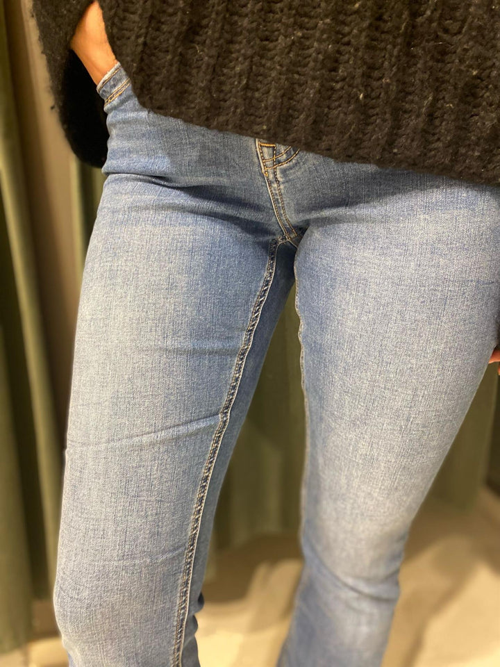 Babette jeans mid stone used L33