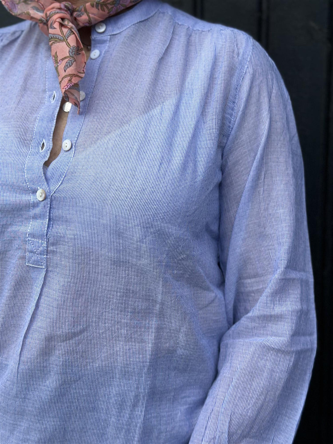 Benedicte bluse blue stripe