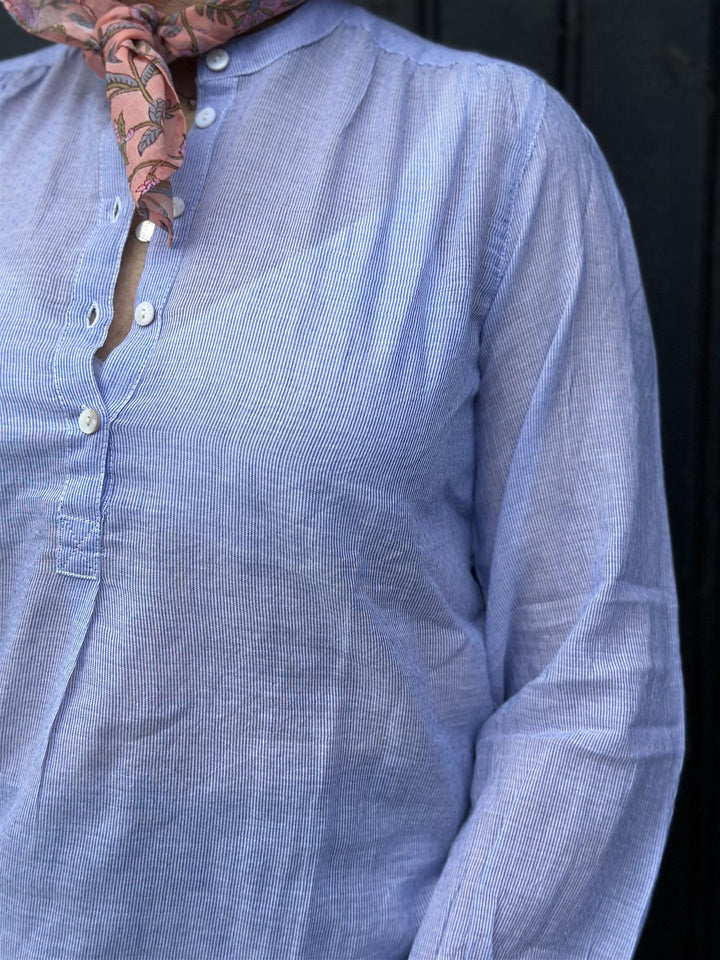Benedicte bluse blue stripe