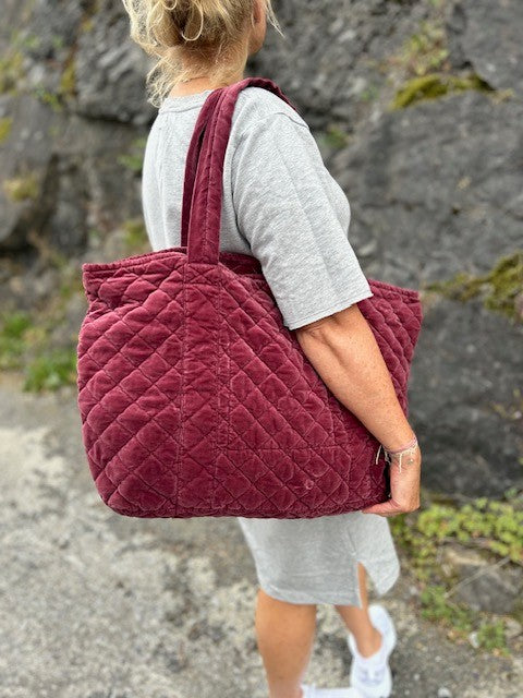 Bag velur Port wine