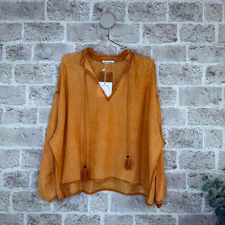 Plome bluse rust