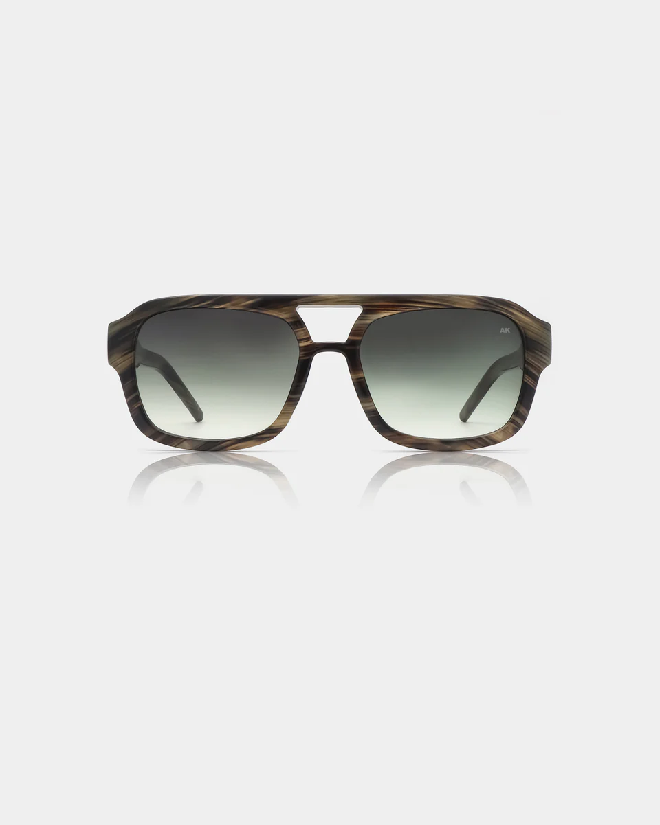 Solbrille Kaya striped horn