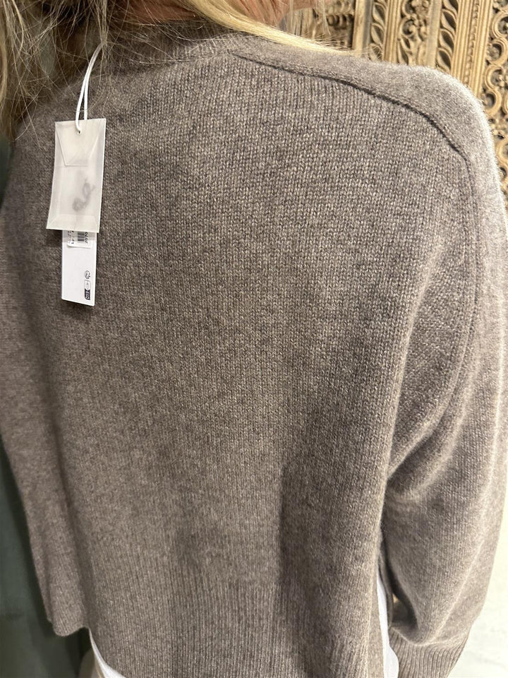 Xenia cashmere rund hals genser vision