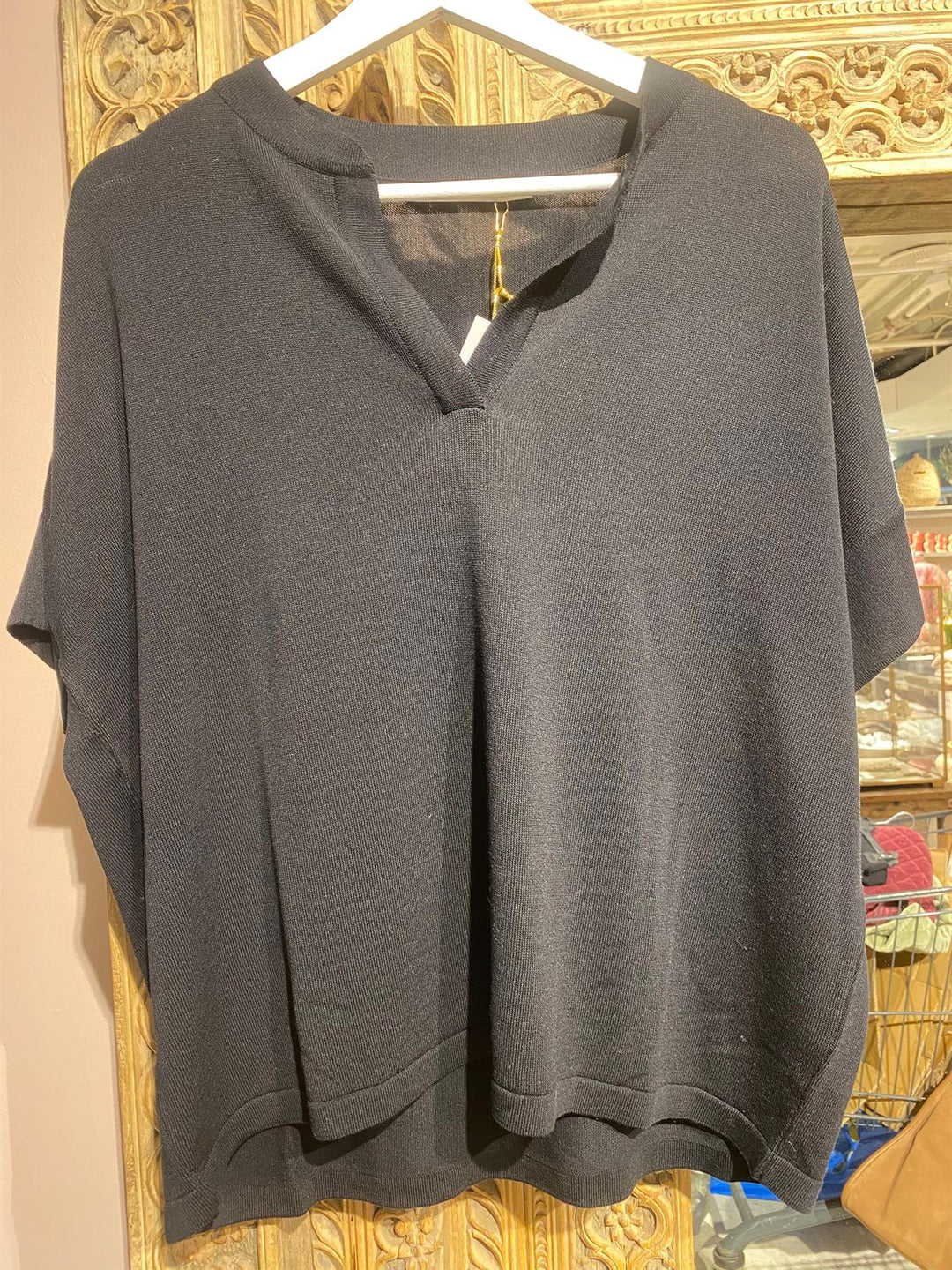 Palmer kortermet genser black