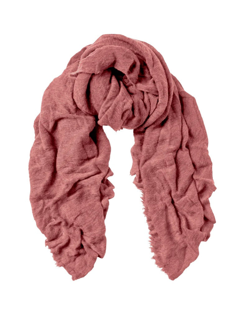 Cortina cashmere skjerf dusty rose