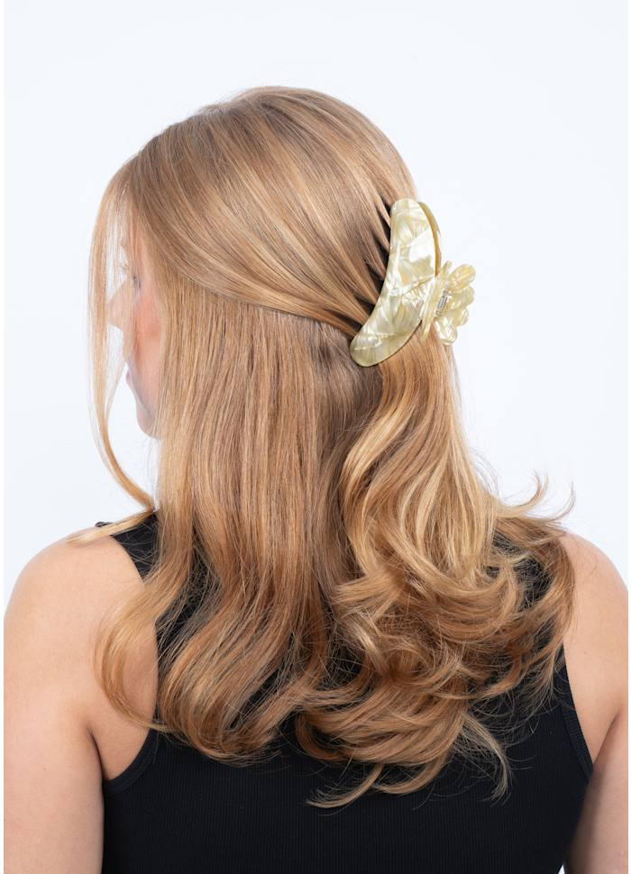 Helle hårklype cotton candy big