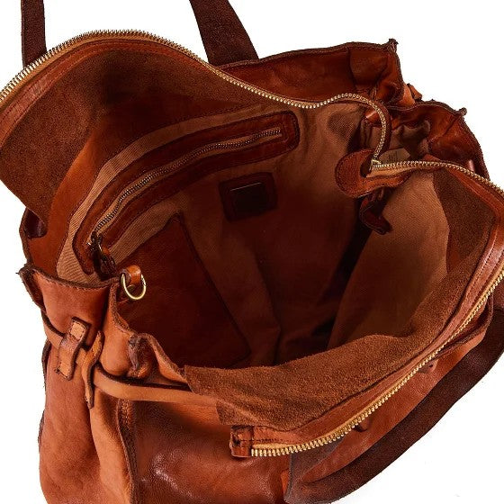 Sabrina shoppingbag cognac