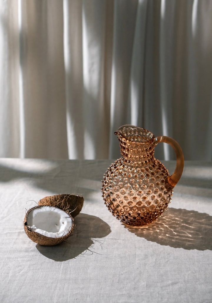 Hobnail jug bronze 2 liter