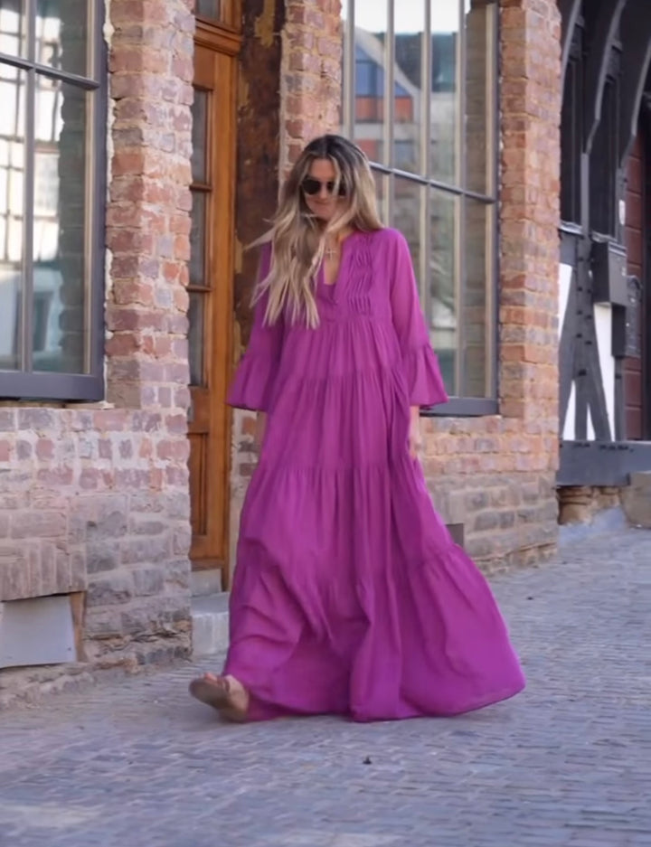 Kjole magenta