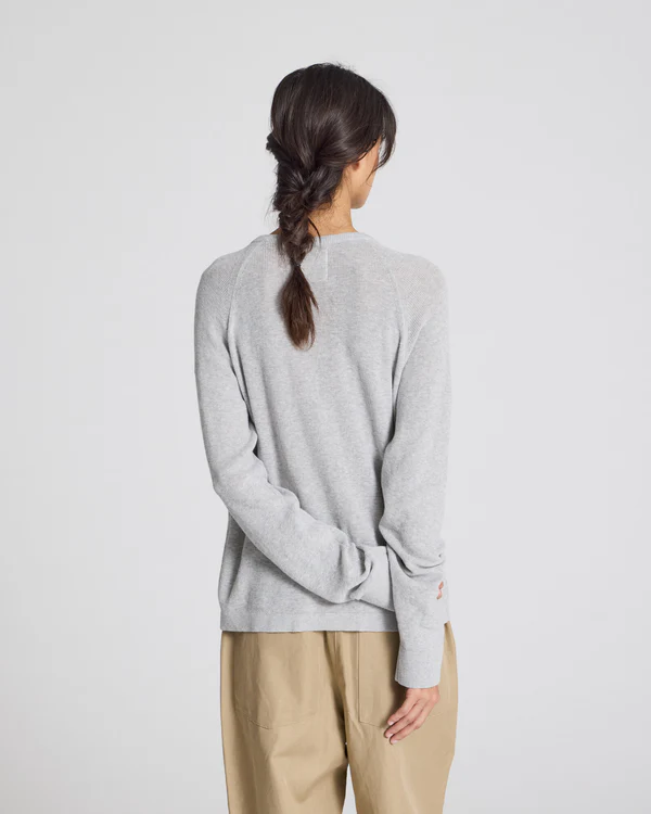 Ella Cardigan light grey melange